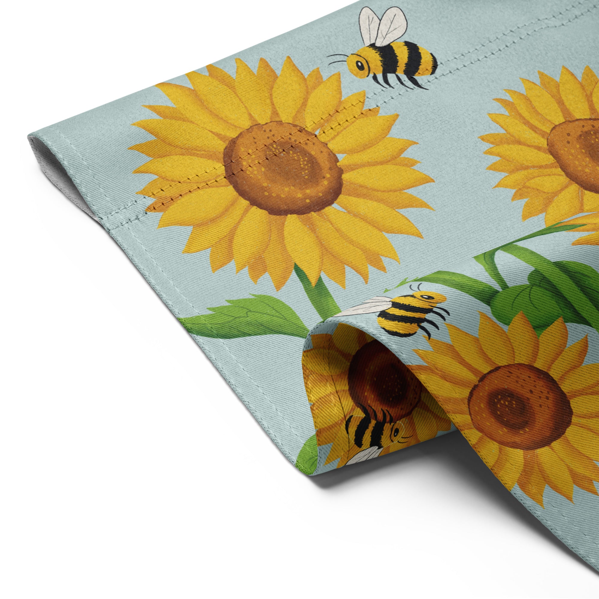 Sunflowers & Bees Garden Flag